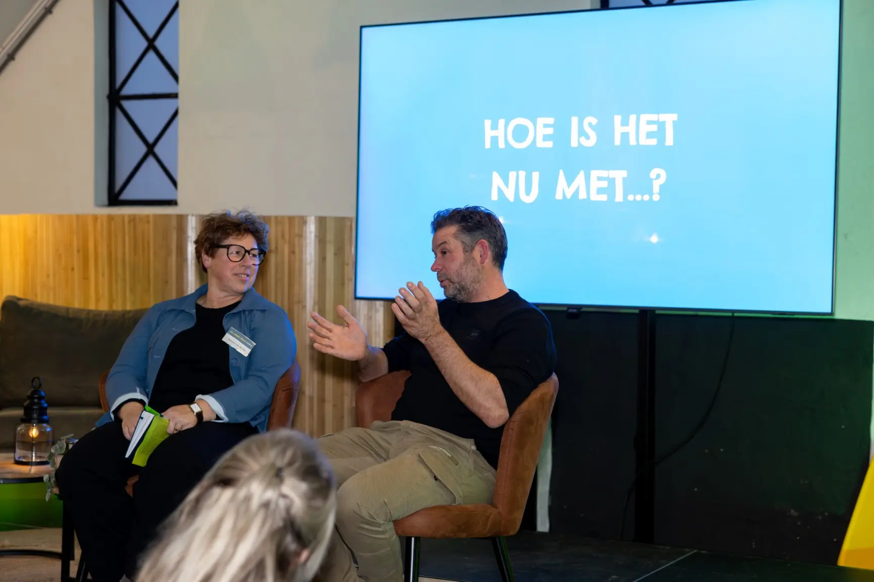 Tafelgesprekken 'Hoe is het nu met?'
