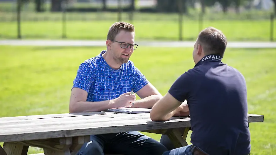 Met de boer in gesprek
