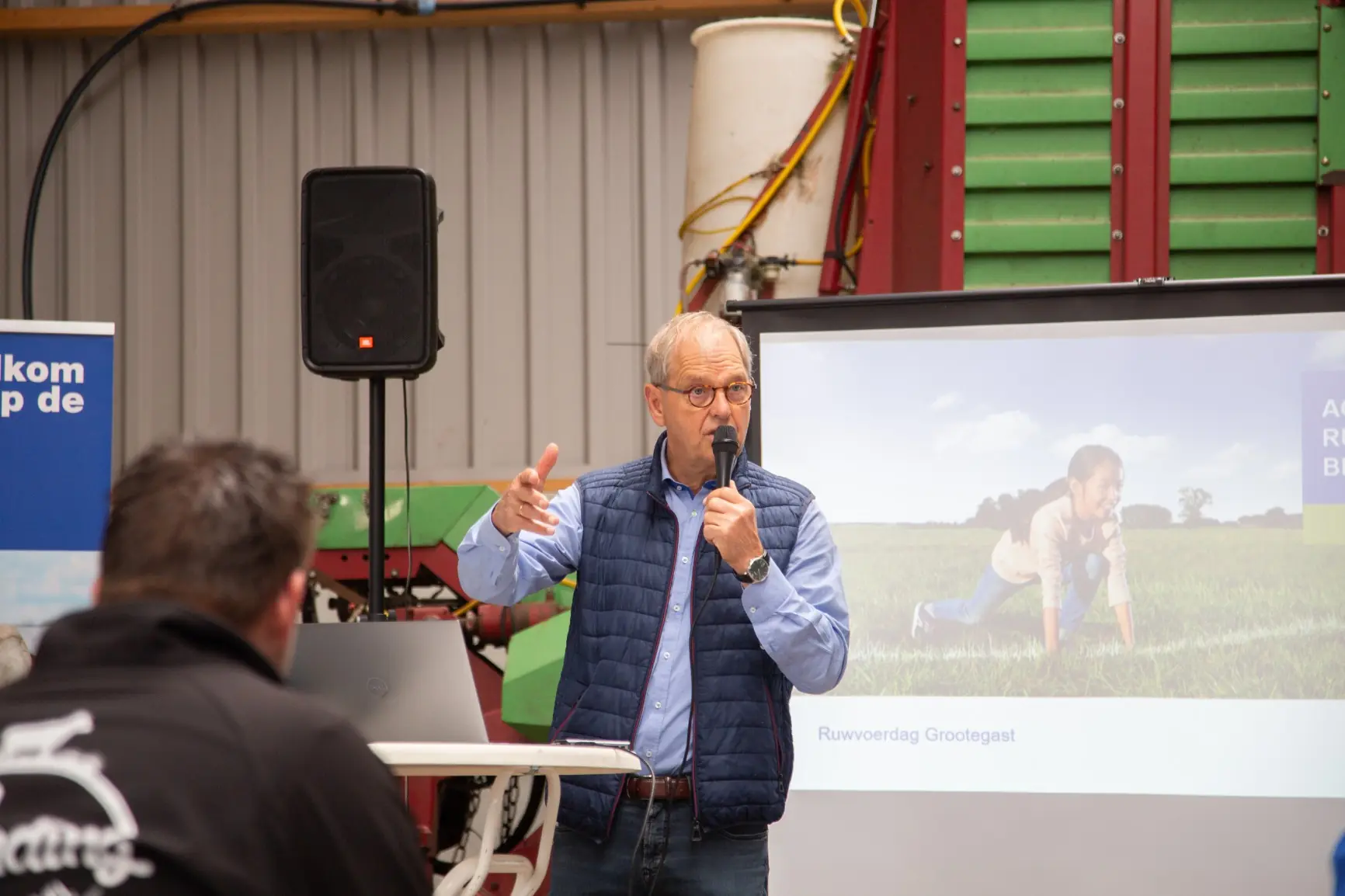 Spreker ruwvoerdag